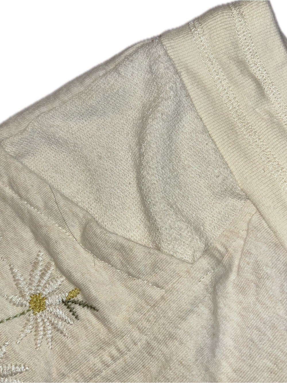 JW LosAngeles Johnny Was Catalina French Terry Cotton Embroidered Boho Shorts XS - Picture 11 of 15